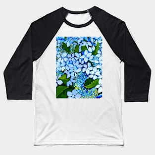 blue hydrangeas Baseball T-Shirt